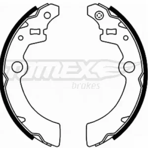Top-Angebot TOMEX Brakes TX 21-91 - Bremsbackensatz